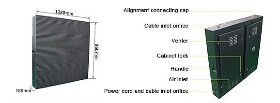 Full Color Led Outdoor Display Board Good Price High Quality Video LED Screens 1
