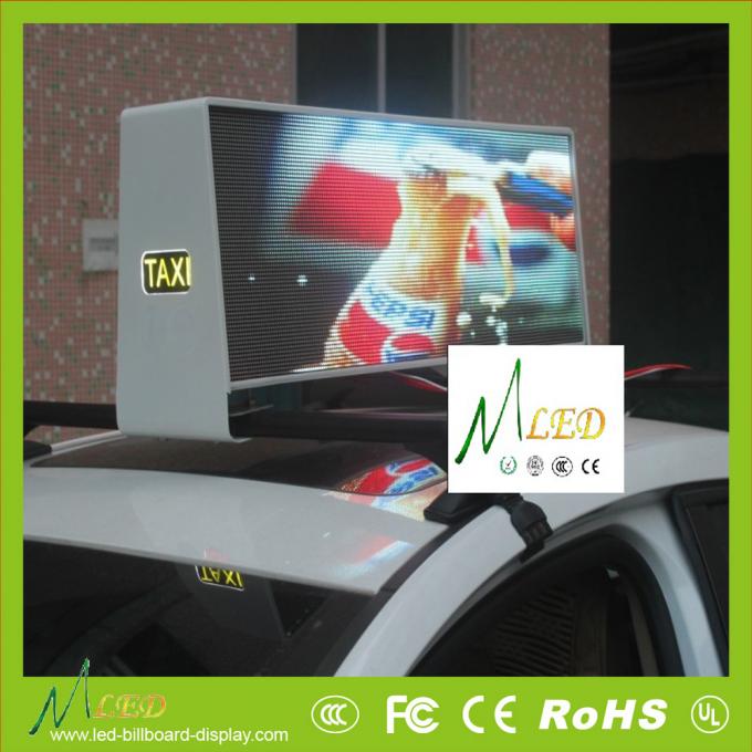 Ip65 waterproof led taxi top advertising flexible Low power consumption 0