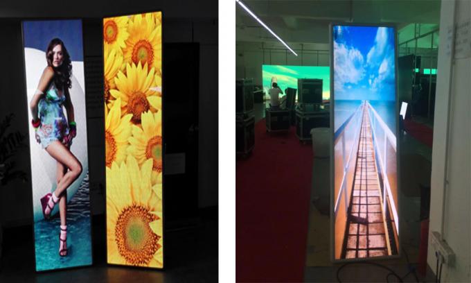 P2.5 Poster Led Display Indoor Portable Digital Screen Wifi USB APP Control For Advertising 4