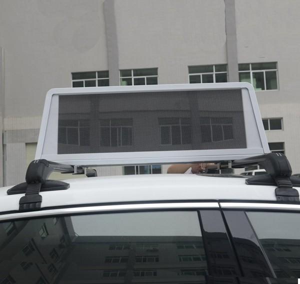 Taxi Top LED Display Panel High Brightness P5 3 Years Warranty 0