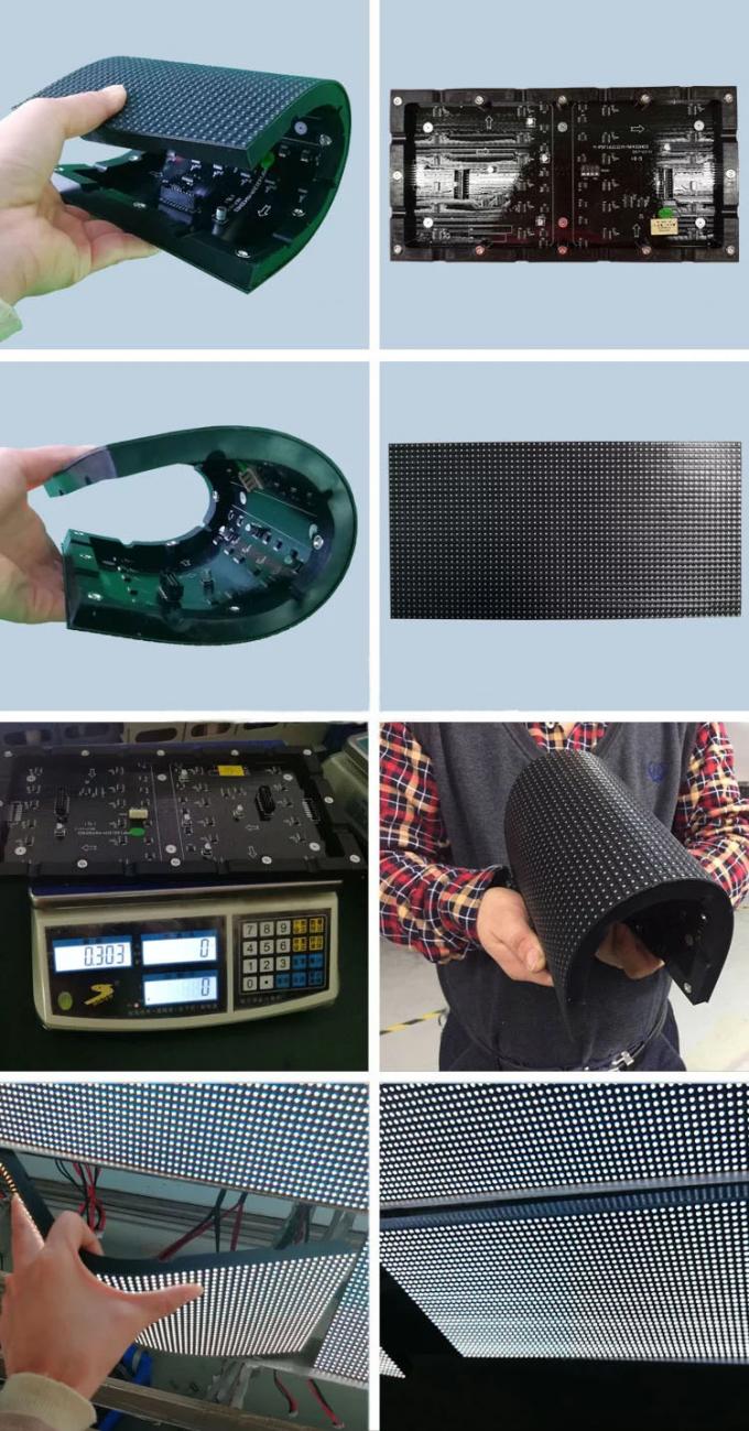 Epistar Chip Outdoor Flexible Led Screen Panel P2 P2.5 P3 P4 Iron / Aluminum Cabinet 0