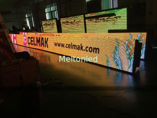 Waterproof IP65 Stadium Perimeter Led Display High Brightness For Football Game Club