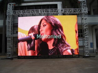 Outdoor SMD 3535 , 2828 Led Billboard Display Die Casting Cabinet  6KG / PC