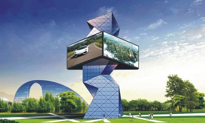Nationstar Chip Outdoor Full Color LED Display 6mm Pixel Pitch 6000cd/sqm Brightness 3