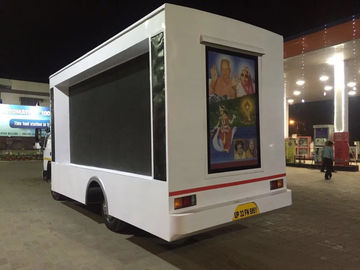 1R1G1B P10 IP65 Aluminum Moving Led Mobile Billboard Display Screens CE ,Rohs