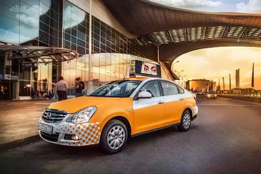 waterproof ip65 taxi top RGB video led display outdoor