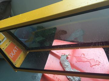 Customized 960 * 360mm, 160 * 60 Monochrome Panel Taxi LED Display For Taxi Roof Top Signs