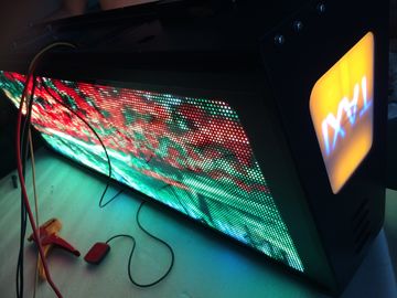 Custom design led display led display for taxi , 3g sifi usb net cable gps controller