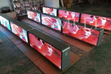 Popular rgb Slim taxi top advertising light box 5mm Pixel Pitch
