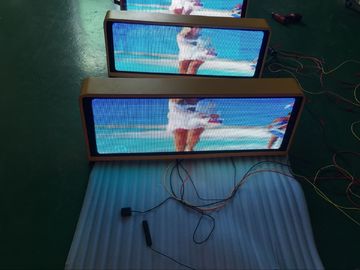 Indoor hd video p5mm Taxi LED Display High definition more lightweight
