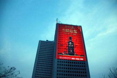 Waterproof P8 outdoor Led Advertising Billboard , full color led panel board