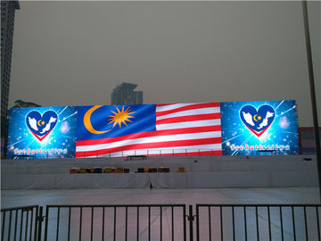p8 p10 outdoor led screen advertising , HD led video wall Energy saving