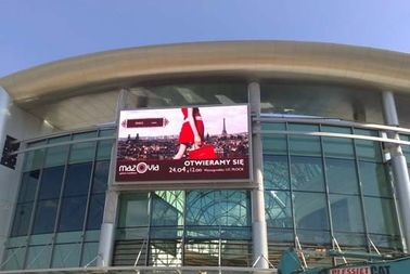 Outdoor Full Color Led Display P10 / 8000nits High Brightness Led Display