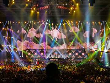Die casting Al Full Color Indoor Led Video Wall Rental for Theater P2.5,P3,P4 Pixel 1R1G1B