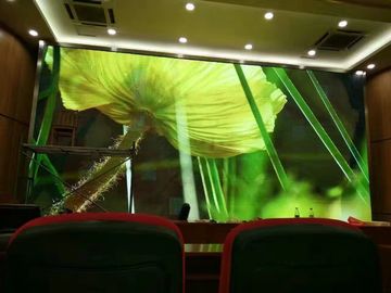 P4.8 led video wall panels for advertising , indoor led video display Full Color