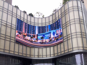 Waterproof 8000cd Led Advertising Billboard P10 High Brightness 3 Years Warranty