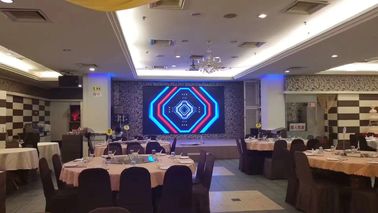Black SMD Full Color Indoor LED Screens 4.8mm Pixel Pitch Synchronism Control Mode