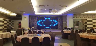 Black SMD Full Color Indoor LED Screens 4.8mm Pixel Pitch Synchronism Control Mode