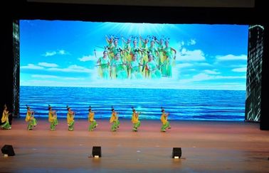 HD SMD 3IN1 rental LED billboards display stage Full Color 62500Dots