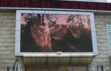 Outdoor Led Advertising Billboard , 96 * 96 RoHS High Contrast Screen