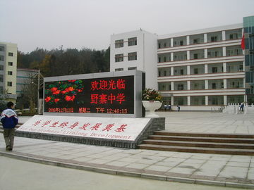 CE, Rohs Matrix Message Tri Color Led Display P16 3906 Dots / m2 Density 2R1G