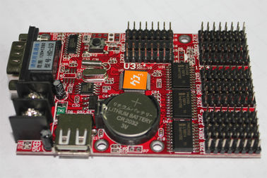 ISO9001 Electronic Video Led Display Control Card for Single / Tri Color Displays Signs