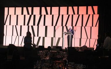 1 / 8 Scan P7.62mm Indoor Led Screens , 1R1G1B Flat Led Display