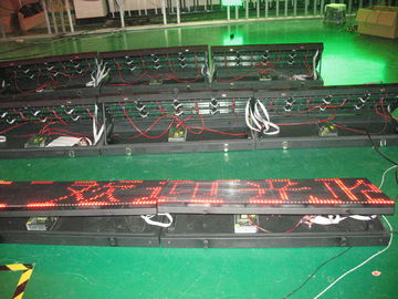 Moving Electronic Led Scrolling Message Sign Advertising 220V / 110V
