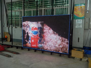 Indoor Stadium Led Advertising Billboard , P10 16dots * 16dots High Resolution Screen