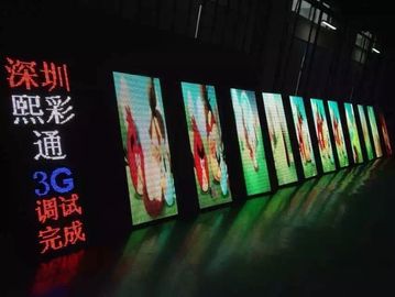 P3 - P6 Led Commercial Outdoor Advertising Billboard High Brightness 3G/4G/WIFI/USB lamp pole sign
