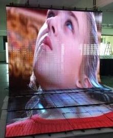 buy P10mm outdoor flexible led video wall rental display screens transparent super refresh rate online manufacturer