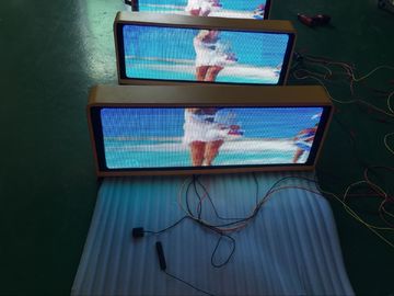 buy P5mm SMD 3528 1R1G1B Full Color Taxi Led Display For Advertising online manufacturer