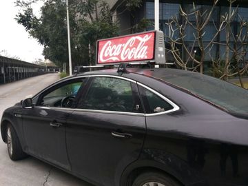 buy New for advertising use RGB gull colour video taxi top led display online manufacturer