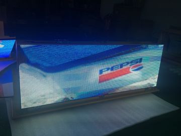 buy Video Function led car sign / Outdoor Usage 5mm digital taxi advertising online manufacturer