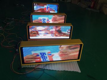 buy DC12-24V P6 Taxi top car top sign / taxi roof signs with duel side online manufacturer