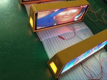 buy Effect full color outdoor mobile media taxi advertising p4 p5 online manufacturer