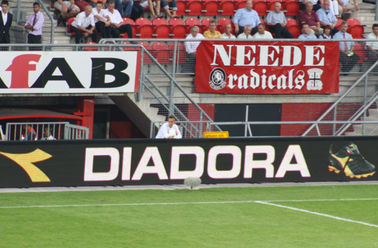 buy P16 outdoor perimeter led display for stadium,football 2R1G1B online manufacturer