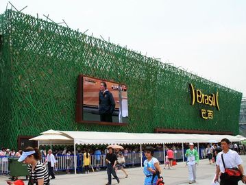 buy Commercial p10 p16 p20 Outdoor Full Color Led Display With Double Side 346 Pixel online manufacturer
