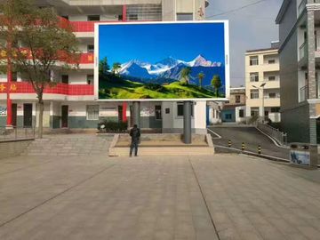 buy Ultra Thin / Slim P10 Outside Full Color Led Display Cabinets Nationstar Chip online manufacturer