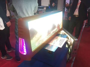 buy Die Casting Taxi Led Display Cabinet 4G 3G GPS Location Program Functions online manufacturer