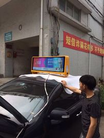 buy car display banner P5 wireless Taxi LED Display / taxi top led display online manufacturer