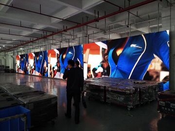 buy P3.91 Indoor Stage Rental Led Display Hanging Curved Flexible Video Wall Screen online manufacturer
