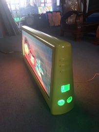 buy High Brightness Taxi Top Led Sign Waterproof Double Side Full Color Video 5mm Pixel Pitch online manufacturer