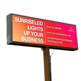 buy Fixed led Advertising Billboard Video Screen Outdoor Waterproof P8 5000CD/sQM online manufacturer