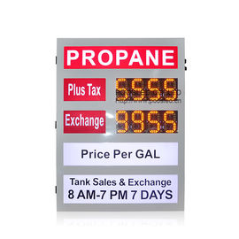 buy Colorful Gas Sign Full Color Outdoor Advertising Led Display 2 Years Warranty online manufacturer