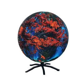 buy Customized P3 P4 P5 360 degree led screen flexible soft led ball screen LED sphere display online manufacturer