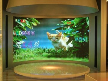 buy P20 Pixel546 2 R1G1B Full Color Aluminum or Iron Video Curved Led Display Screen Walls online manufacturer