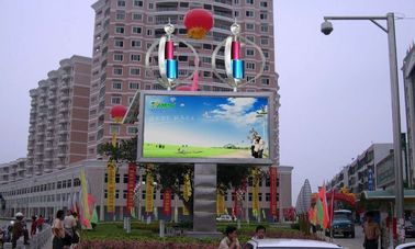 buy 1 / 4 Scan High Definition Outdoor Led Advertising Billboard Waterproof 10000 dot / m2 online manufacturer