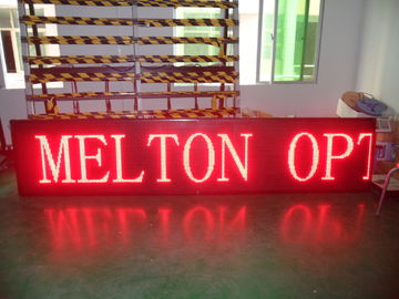 buy Red High Brightness Outdoor Single Color led Display P10 modules, Digital Scrolling Sign online manufacturer