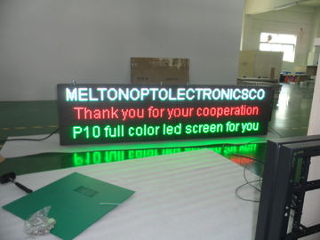 buy Tri Color Outdoor Small Led Advertising Billboard High Brightness Waterproof 10000 dot / m2 online manufacturer